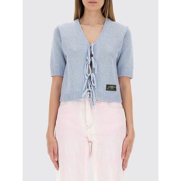 Ganni Sweater Woman Sky Blue